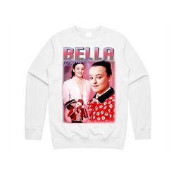 Bella Ramsey Homage Jumper Sweater Sweatshirt TV Show Gift Icon Retro 90's Mens Womens