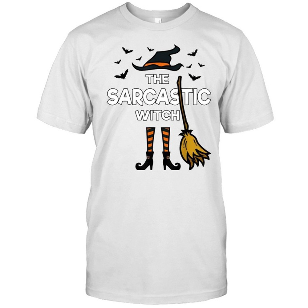 The Sarcastic Witch, Matching Family Halloween Party Costume shirt.jpg