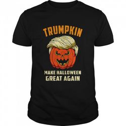 halloween trumpkin make halloween great again trump halloween shirt