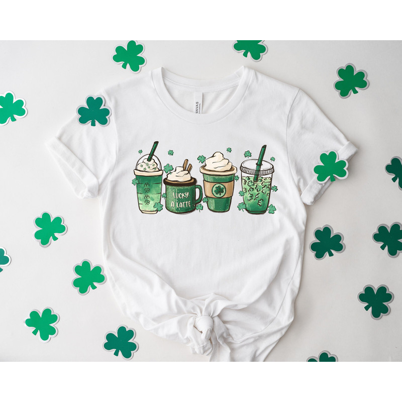 St Patrick's Day, Funny St Patrick's Day Shirt, Shamrock Shirt, St Patrick's Day Gift ,Coffee St Patricks Day Shirt, Womens Cute St Patty's - 2.jpg