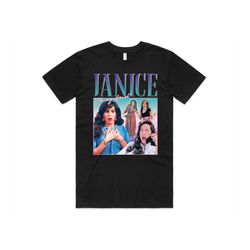 janice homage t-shirt tee top friends funny gift chandler bing tv show vintage retro 90's
