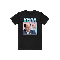 Kevin Malone Homage T-shirt Tee Top US Office TV Show Retro 90's Vintage Funny