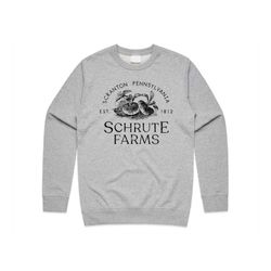 schrute farms jumper sweater sweatshirt us office dwight michael scott funny