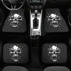Back and Front Car Floor Mats Skeleton Car tuning