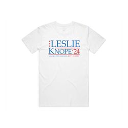 Leslie Knope 2024 T-shirt Tee Top Parks & Rec TV Show US President Gift Funny