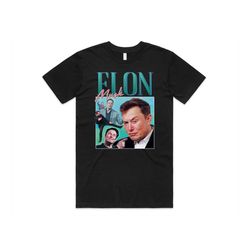 elon musk homage t-shirt tee top funny meme icon legend 90's 80's