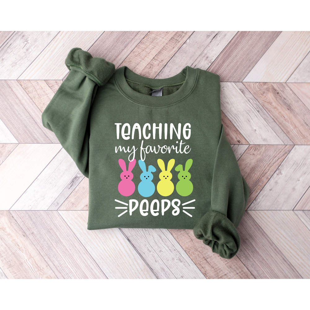 Teaching My Favorite Peeps Shirt, Teacher Shirt, Easter Teacher Shirt, Teacher T-Shirt, Teacher Tee, Peeps T-Shirt, Easter Shirt, Easter Day - 2.jpg