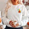 Thankful Sweatshirt, Thanksgiving Day shirt, Fall shirt, Autumn shirt, Peace Sign Turkey shirt, Turkey Sweatshirt, Cute Turkey Shirt - 3.jpg
