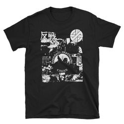 crass t-shirt, rudimentary peni, the mob, flux of pink indians, discharge, anarcho punk, deathrock, post punk,