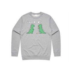 did you eat the last unicorn no jumper sweater sweatshirt funny dinosaur t-rex gift