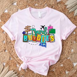 travel buddies shirt, travelers shirt, matching travel