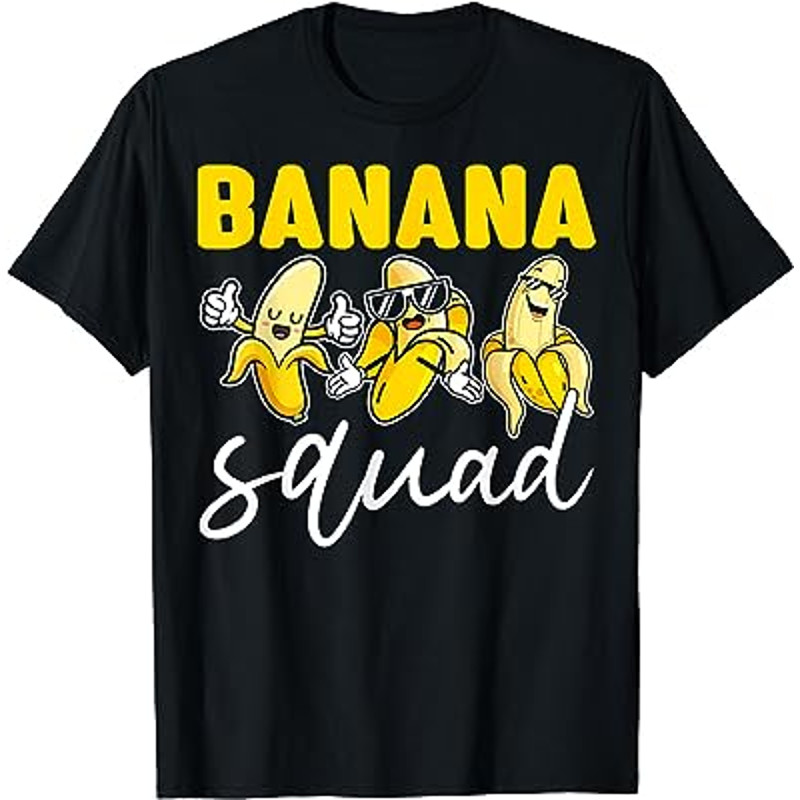 Funny BANANA SQUAD Shirt That’s Bananas Halloween Costume T-Shirt.jpg