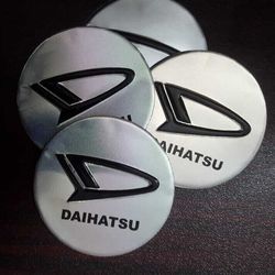 daihatsu wheel cap logo chrome - 4 pieces wheel center cap wheel logo wheel