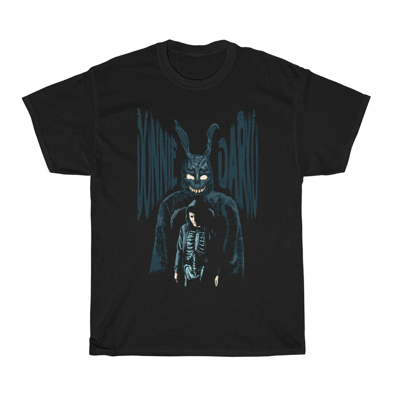 Donnie Darko Movie Men's Black T-Shirt Size S to 5xl.jpg