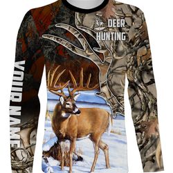 deer hunting camouflage hunting shirts customized name all over print shirts, deer hunting shirt ideas for hunter &8211