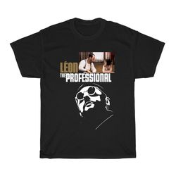 leon the professional movie logo men's black t-shirt size s to 5xl