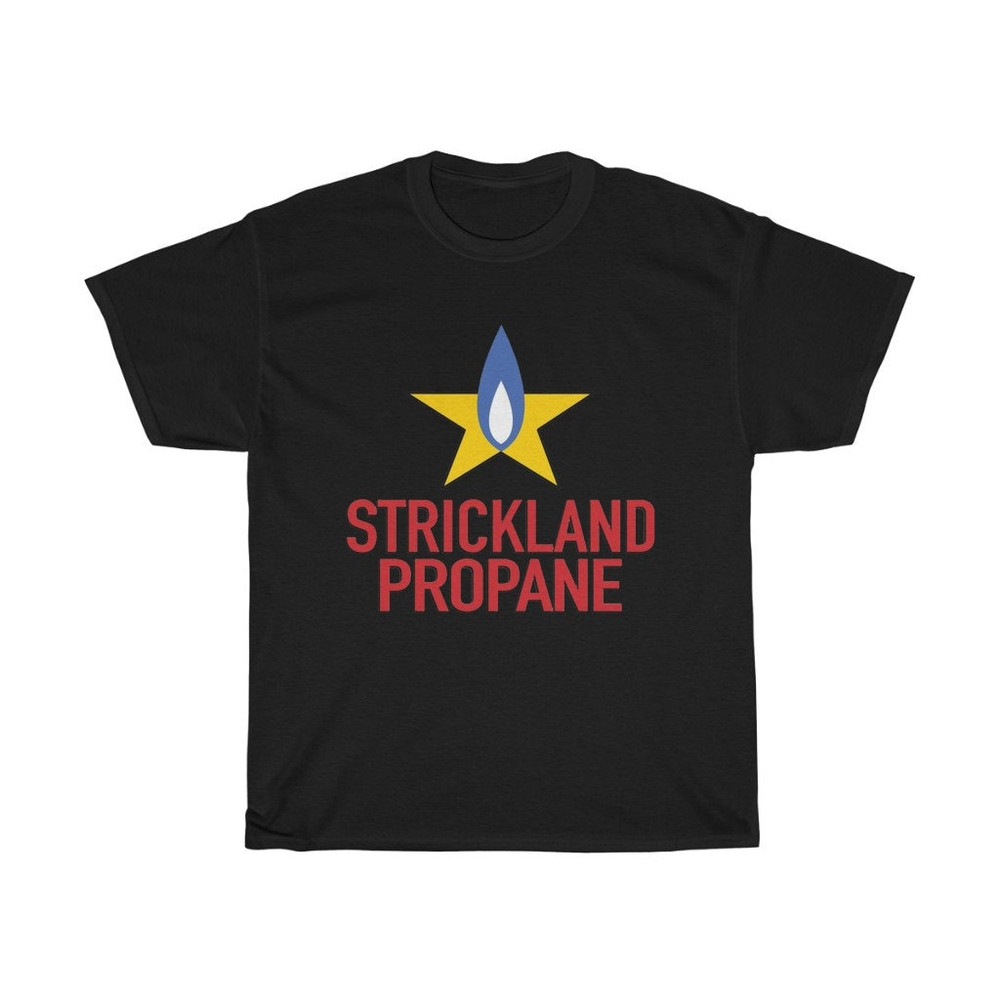 Strickland Propane King of The Hill Men's Grey Navy Black T-Shirt Size S to 5XL.jpg