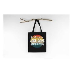 vintage boat waves lake days sun rays tote bag, tote bag gift, summer tote bag, reusable bag, vacation tote bag,grocery