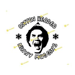 buddy the elf, cotton headed ninny muggins | svg png | silhouette cricut cutting ready instant download