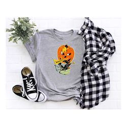 halloween pumpkin shirt, halloween skeleton shirt, horror shirt, halloween costume, funny halloween gift, halloween part