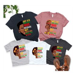 juneteenth family matching shirt, shirts for black family, juneteenth shirt, black history t-shirt, black lives matter,