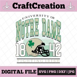 notre dame est.1842 fighting irish png - png, notre dame png - png, love notre dame png - png, png svg dxf ncaa svg