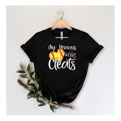 my princess wears cleats shirt, softball mom shirt, softball mama shirt, softball mom gift, softball lover shirt, softba