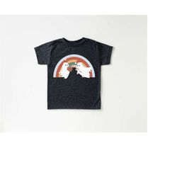 making spirits bright ghost toddler, christmas season shirt, cute holiday girls shirt, toddler youth tee, retro boho cut