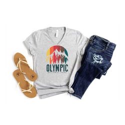 national park shirt, olympic park clothing, olympic park shirt, olympic park camping shirt, olympic park souvenir, olymp
