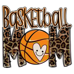loving leopard mom basketball life png