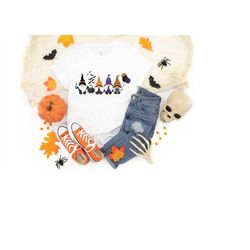 Halloween Gnome Shirt, Friends Halloween Shirt, Halloween Horror Shirt, Basic Witch Shirt, Hocus Pocus Shirt, Horror Mov