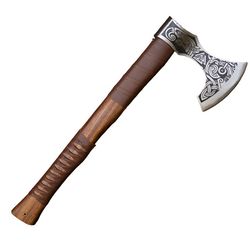 Handmade Viking Axe, Bearded Axe for Outdoor Camping, Best Viking Gifts for Wedding Anniversary Camping