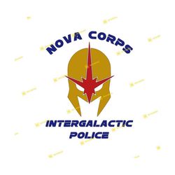 nova corps, guardians of the galaxy, intergalactic police, xandar | svg png | silhouette cricut cutting ready instant do