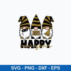 Gnome Happy New Year 2021 Svg, Gnome Svg, Png Dxf Eps File