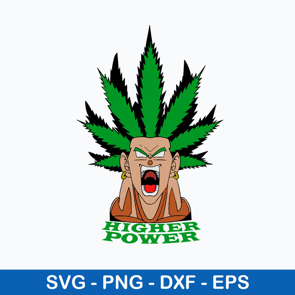 Goku Higher Power Svg, Goku Svg, Anime Svg, Png Dxf Eps File.jpeg