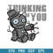 Thinking Of You Funny Halloween Voodoo Doll Svg, Halloween Svg, Png Dxf Eps Digital File.jpeg