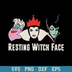 Three Witches Resting Svg, Halloween Svg, Png Dxf Eps Digital File
