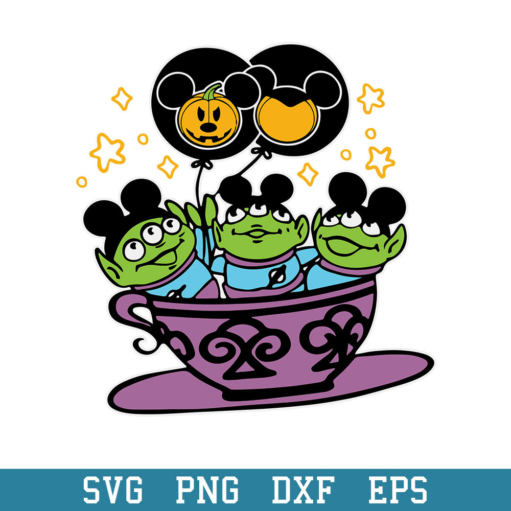 Toy Story Aliens Mickey Halloween Svg, Halloween Svg, Png Dxf Eps Digital File.jpeg