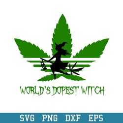 World Dopest Witch Svg, Halloween Svg, Png Dxf Eps Digital File