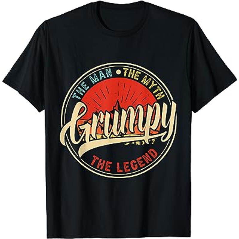 Mens Grumpy The Man The Myth The Legend Funny Father's Day T-Shirt.jpg