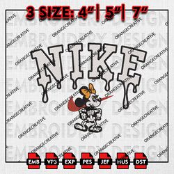 Drop Name Minnie Skeleton Embroidery files, Disney Halloween Embroidery Designs, Halloween Machine Embroidery Pattern