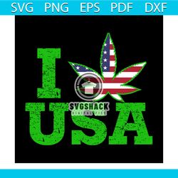 i love usa cannabis svg, trending svg, cannabis svg, weed svg, marijuana svg, weed leaf svg, love cannabis svg, smoking