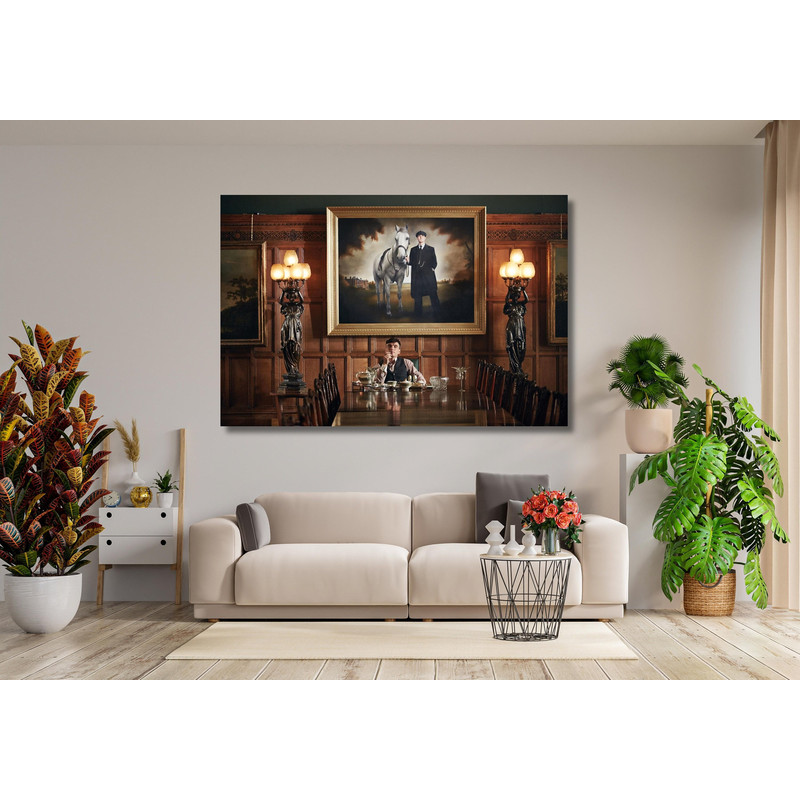 Thomas Shelby Horse Poster Art,Thomas Shelby Print Art,Peaky Blinders Tommy Shelby Poster Print,Modern Wall Decor,Movies Poster Print Art.jpg