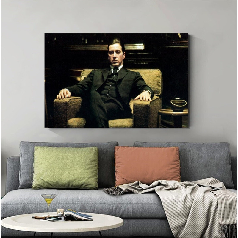 Scarface Poster Al Pacino Movie Poster,Movies Poster PrintBlack and White Canvas Wall Art,Home Decor Poster Art,Scarface Canvas Home Decor,.jpg