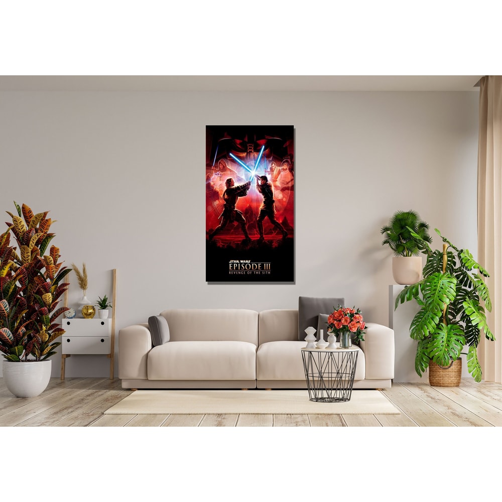 Starwars Art Canvas,Starwars Episode III Revenge Of The Sith Print, Star Wars Poster,Anakin Canvas Art,Star Wars Anakin Poster,Gift For Him.jpg