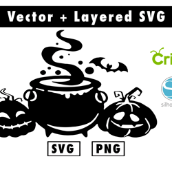 halloween 2svg and png files for cricut machine , anime svg , manga svg , goku svg
