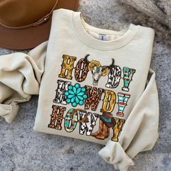 howdy shirt, vintage howdy shirt, graphic howdy shirt, western clothing, rodeo shirt, cowgirl shirt, western cowgirl shi