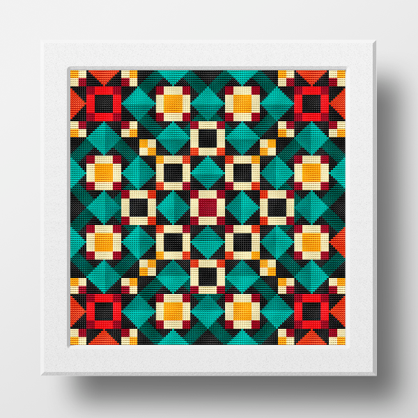 quilt cross stitch pattern