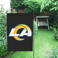 Los Angeles Garden Flag (Two Sides Printing, without Flagpole)