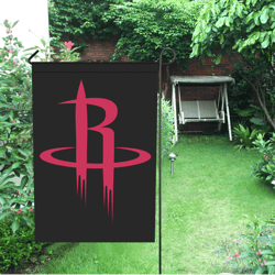 Houston Rockets Garden Flag (Two Sides Printing, without Flagpole)